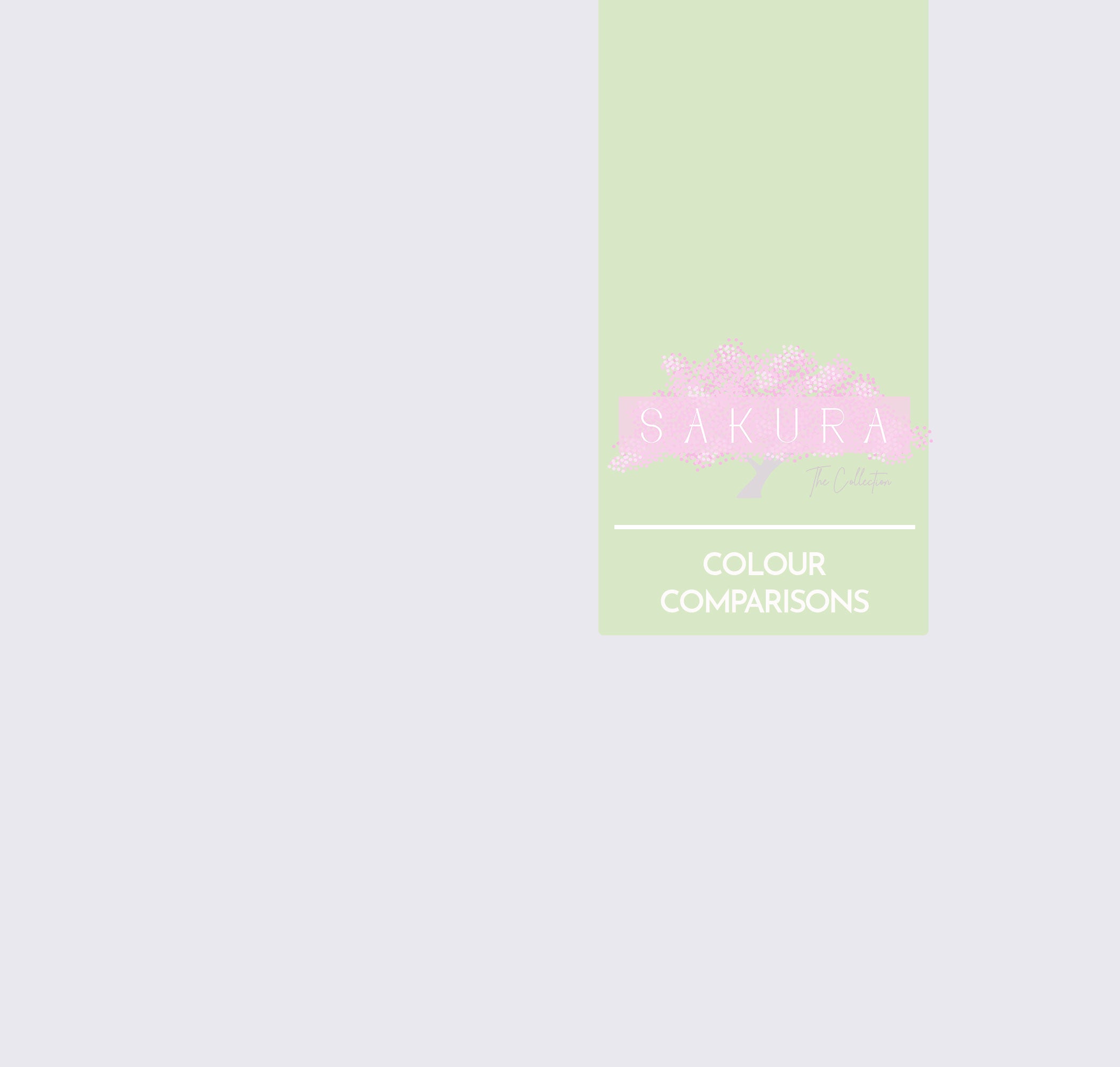 Sakura Comparisons