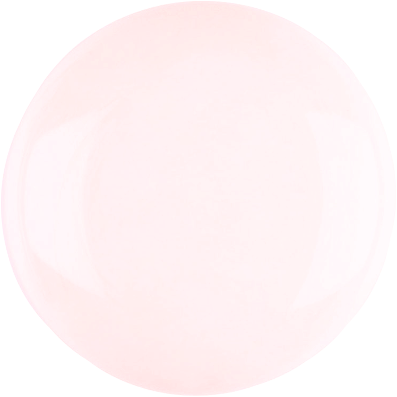 Sweetheart IZ719 sheer pink builder gel swatch
