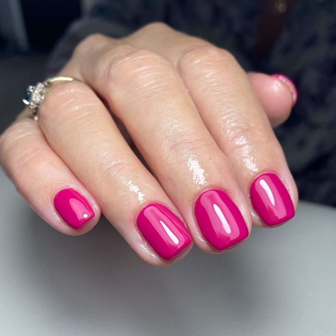 Fuchsia Nail Gel Calgel Fuchsia Infusion