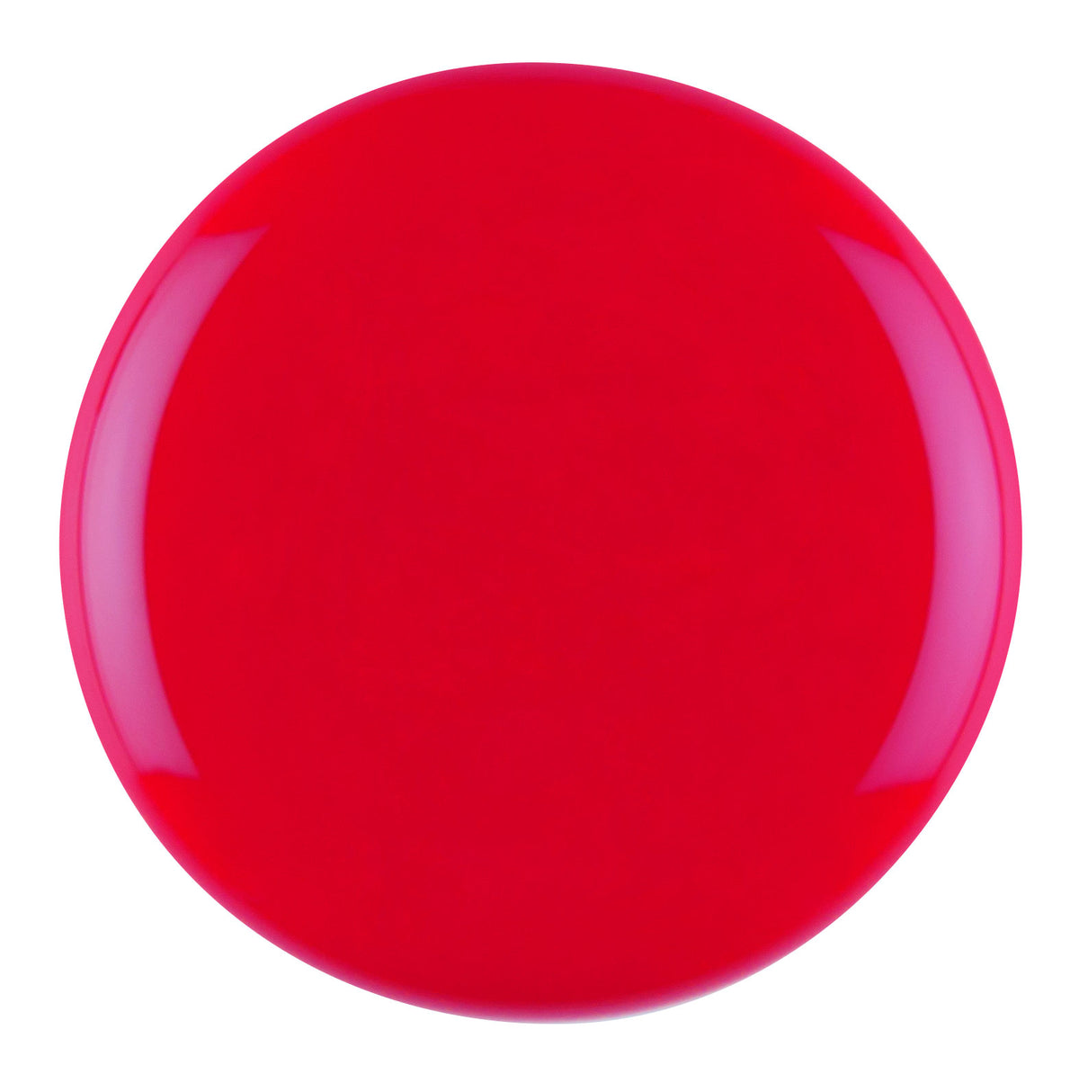 Spiced Saffron IZ705 neon red gel nail colour swatch