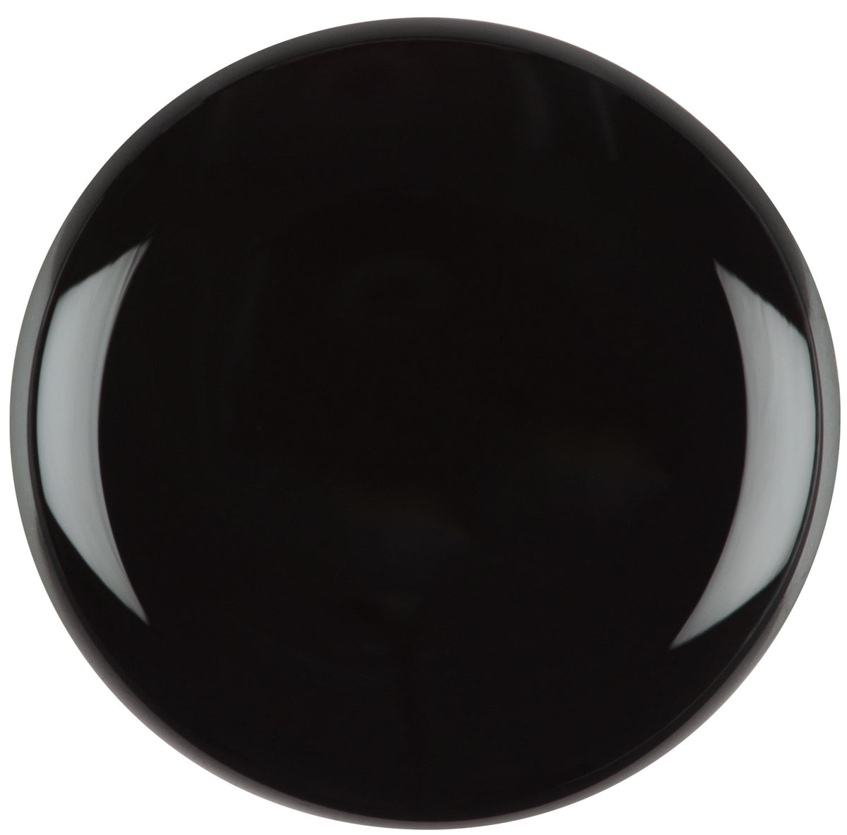 Jet Black IZ804 black gel nail colour swatch