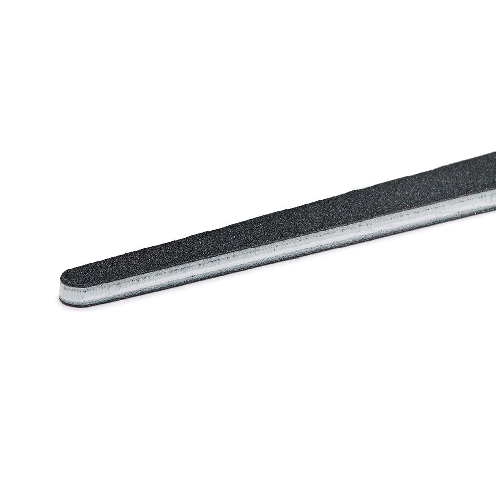 Teardrop nail file used to shape professional gel nails
