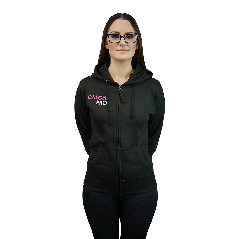 CALGEL Branded Zip Hoody