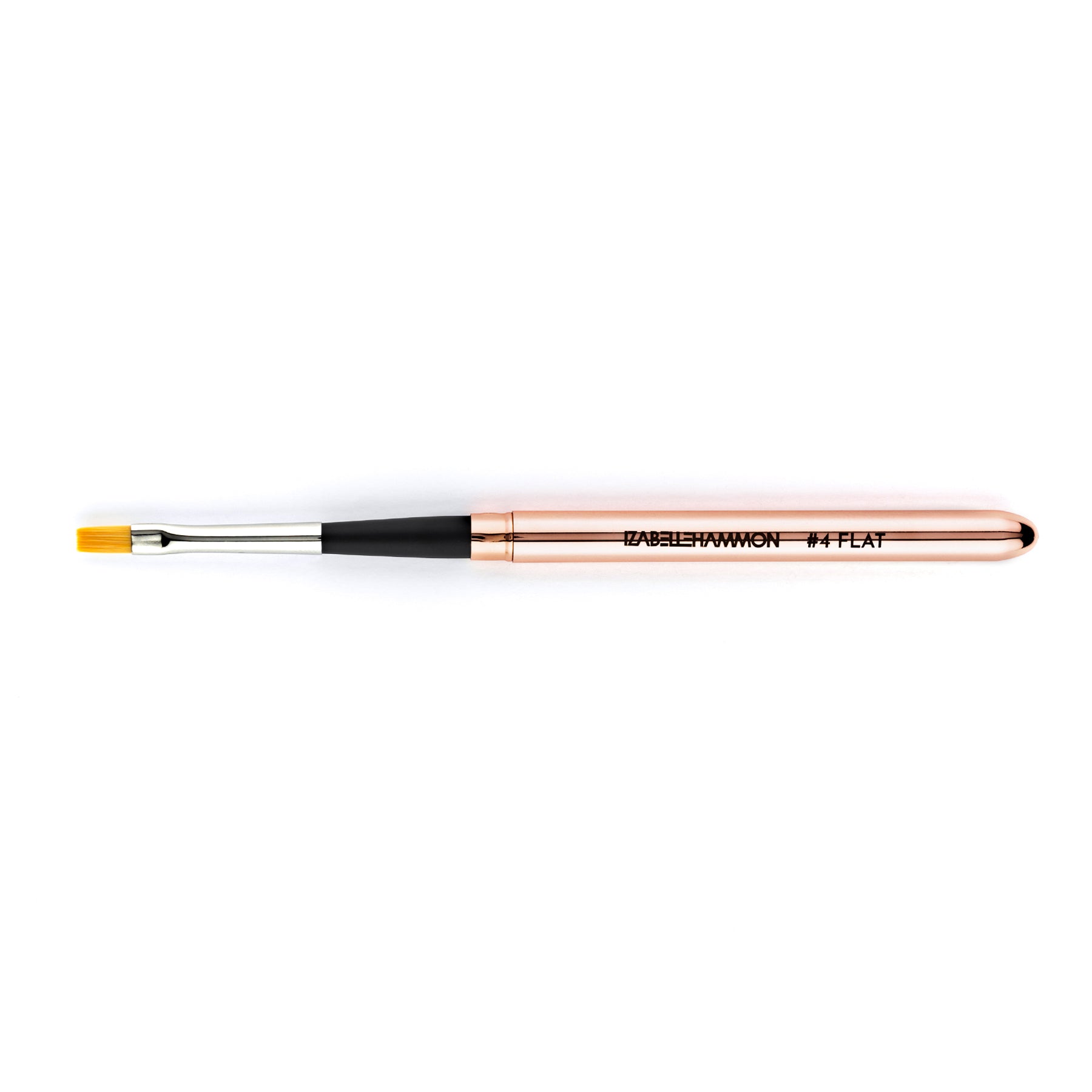 Metal Handle Flat Gel Application Brush