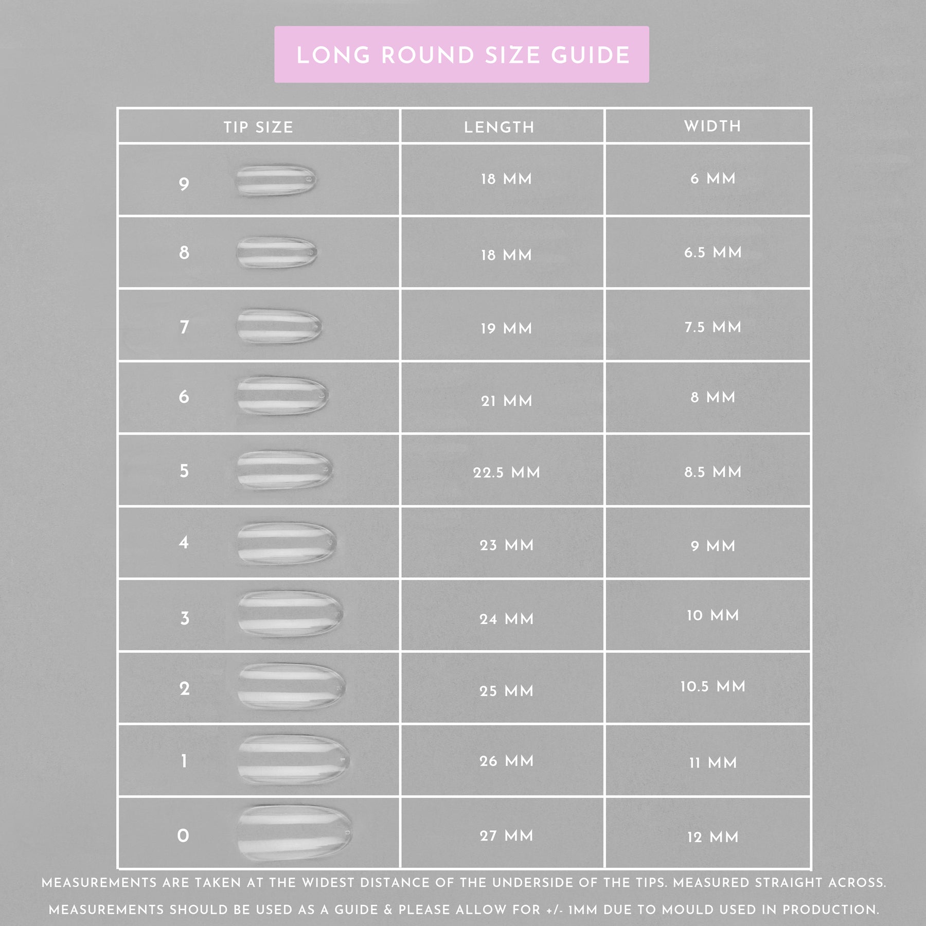 Long Round - Refill Tips