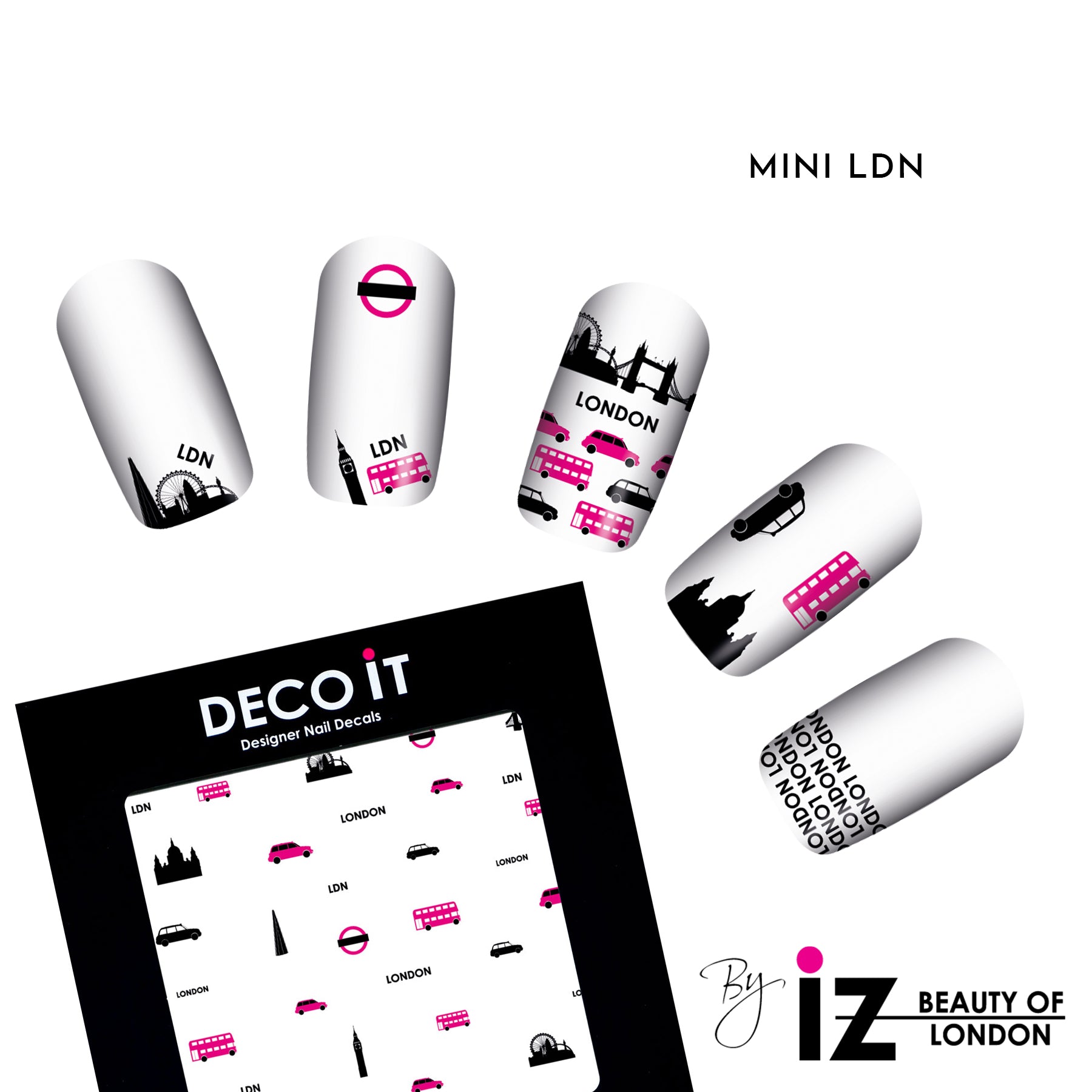 MINI LDN Nail Decals