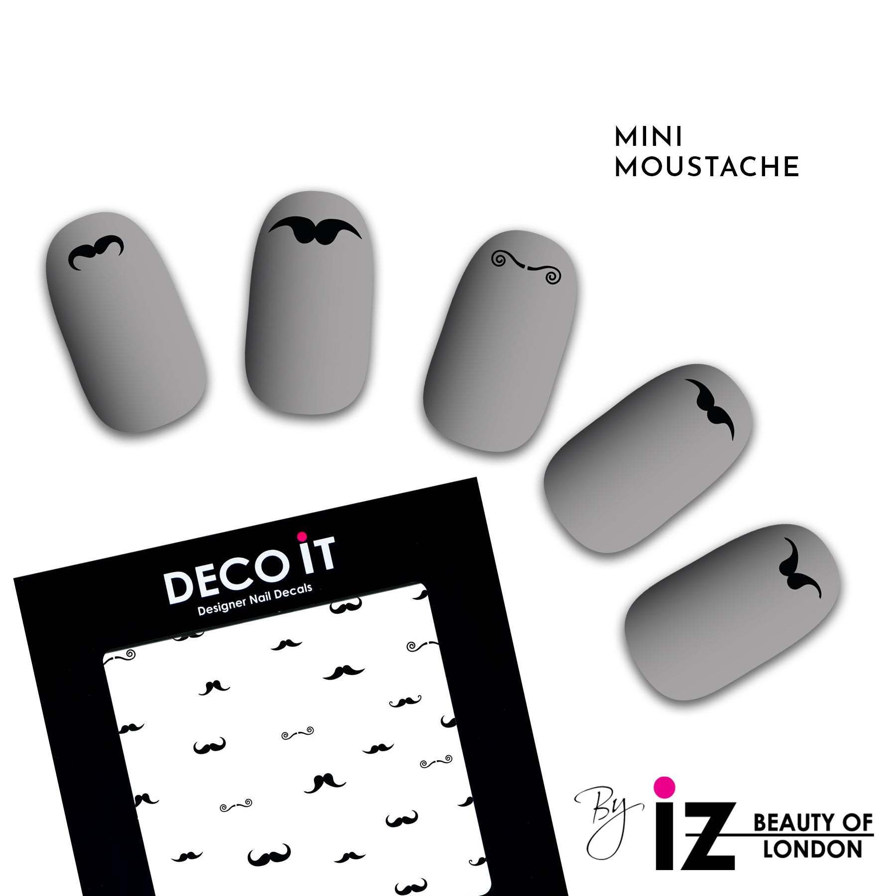 MINI Tache On Nail Decals