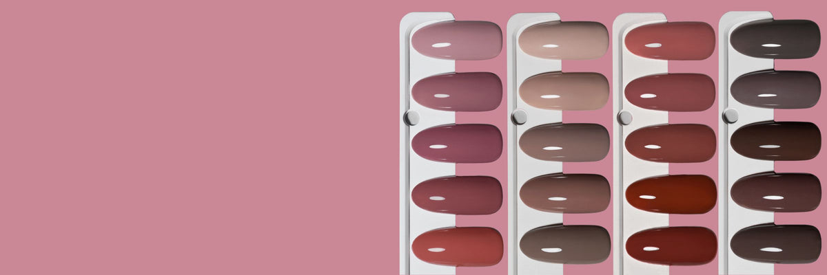 Modern Heritage Calgel Autumn Gel Colour Swatches