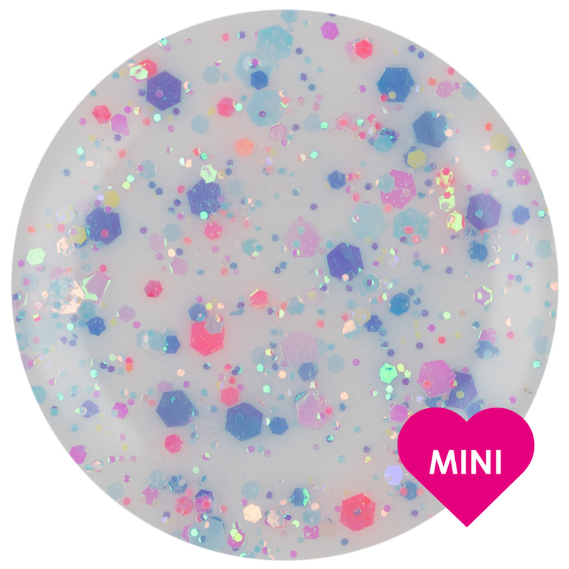 Blue Confetti Mini
