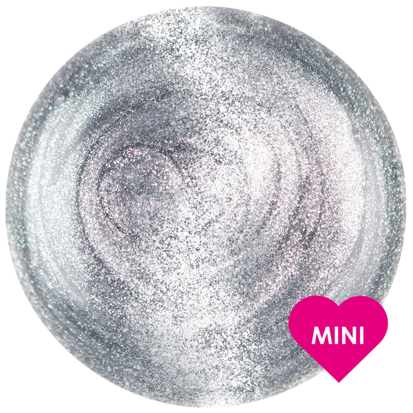 Silver Velvet Cat Eye Mini