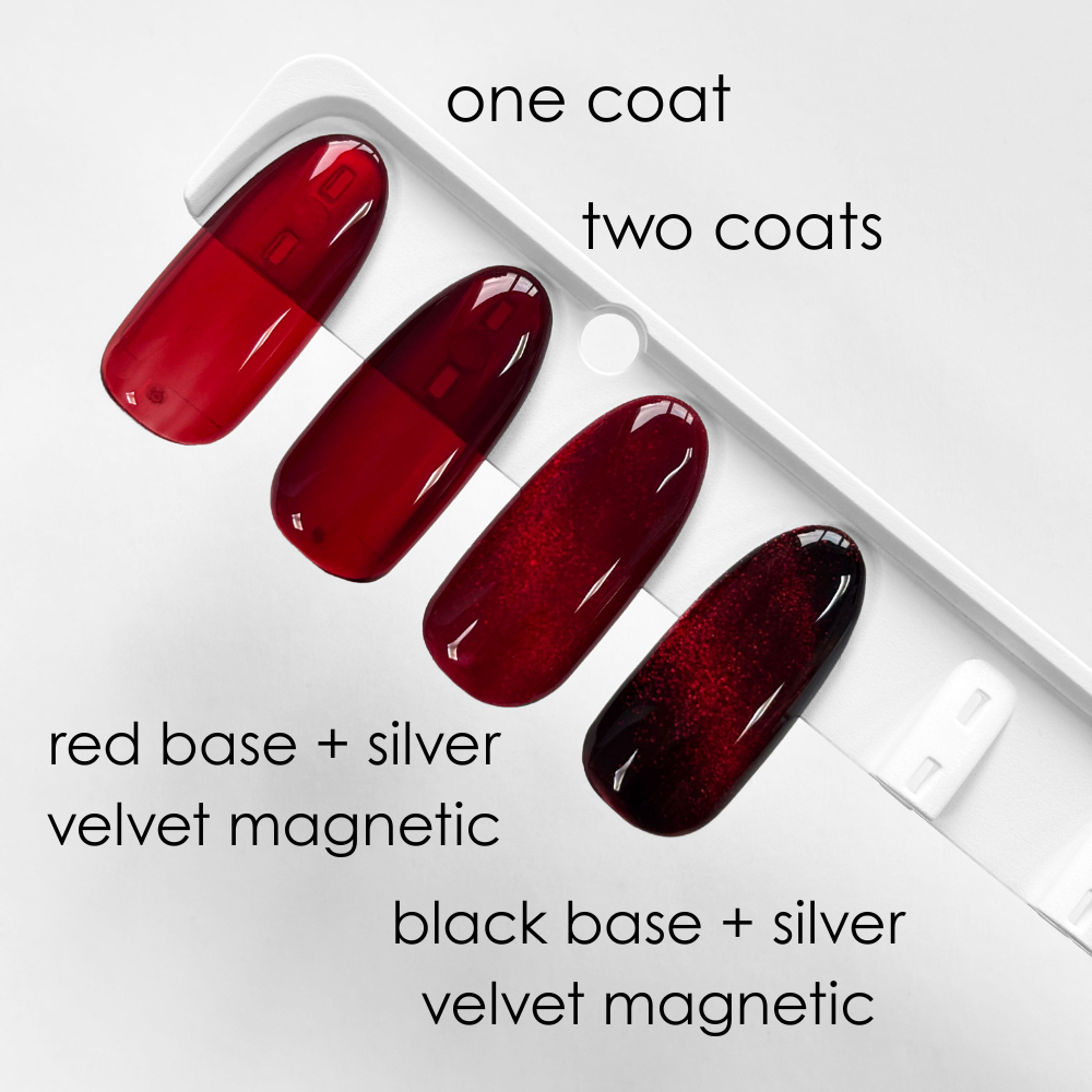 Glass Red HEMA Free Nail Gel