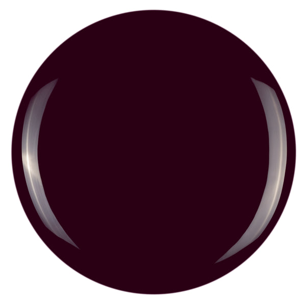 Dark Burgundy Nail Gel Colour Swatch in Calgel Obsession