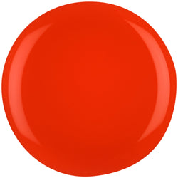 Pro Colour Calgel Fiesta Neon Red Nail Gel on Nails