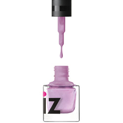 Pink Fizz Satin Chrome Nail Polish