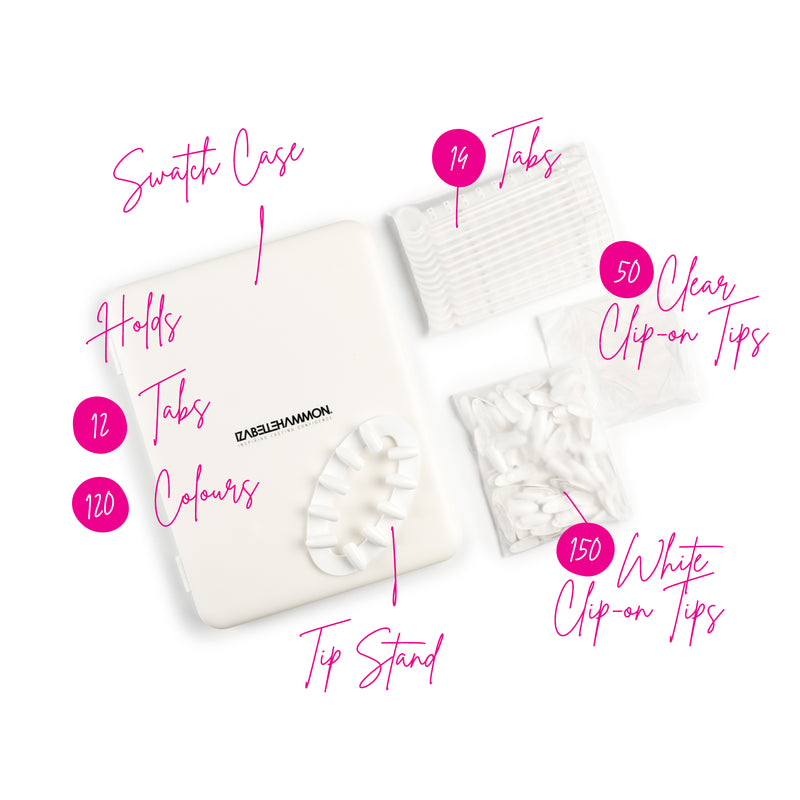 What's Included in Gel Swatch Book