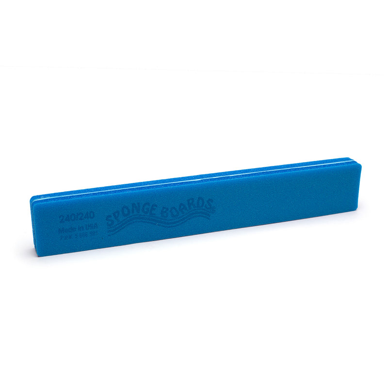 Jumbo Blue Spongeboard 240/240 grit. Pack of 10.