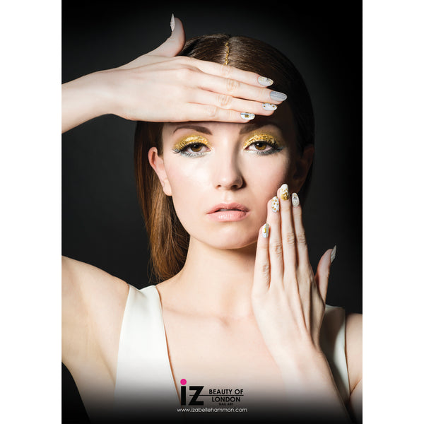 iZ Beauty Metallics Nail Art Poster