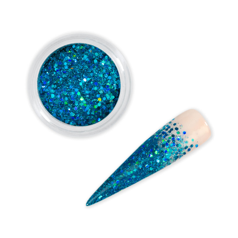 Blue Lagoon Nail Art Glitter