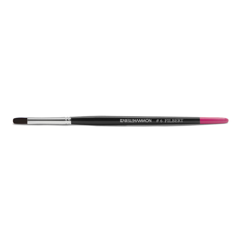 Gel Filbert Brush #6 (Glitter)