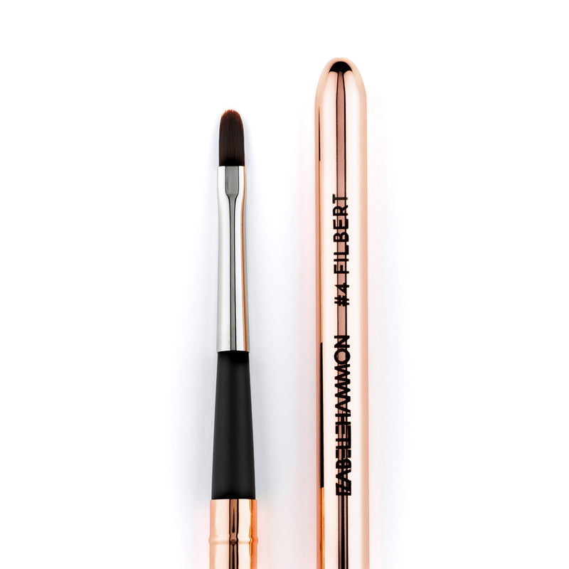 Metal Gel Filbert Brush #4