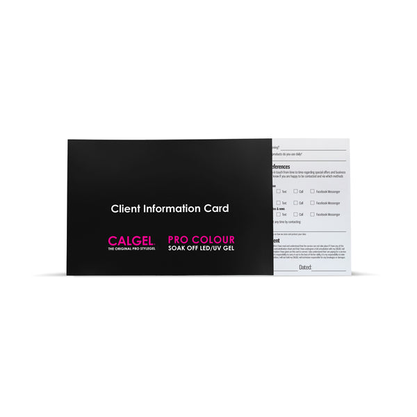 Client Information Cards