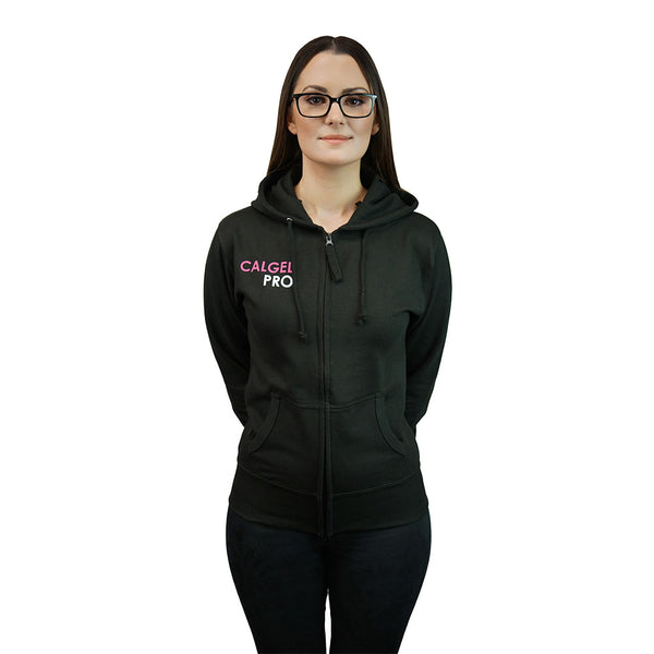 CALGEL Branded  Zip Hoody