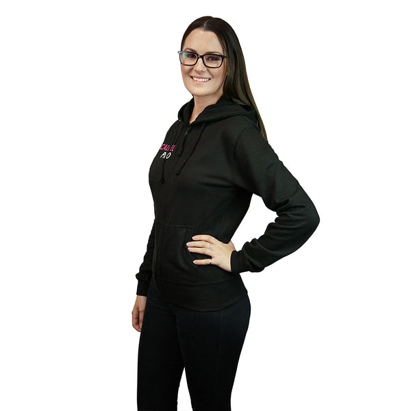 CALGEL Branded  Zip Hoody