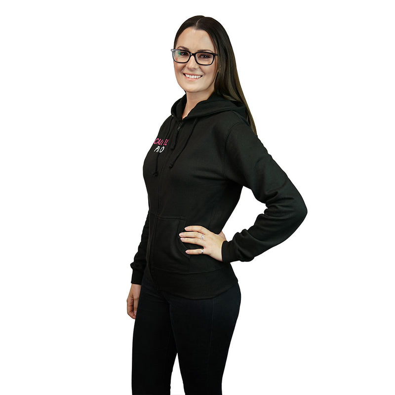 CALGEL Branded  Zip Hoody