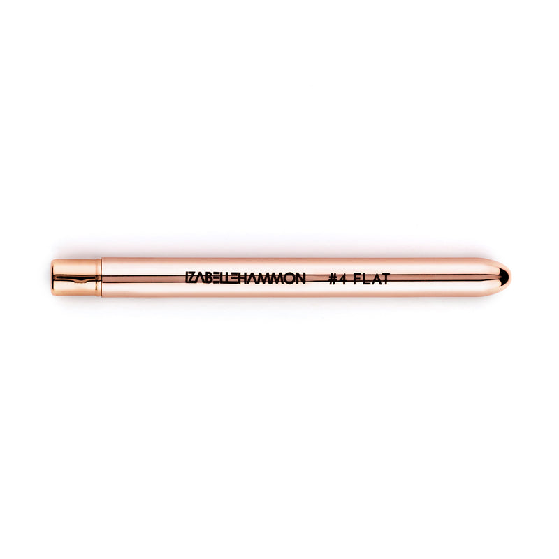 Metal Handle Flat Gel Application Brush