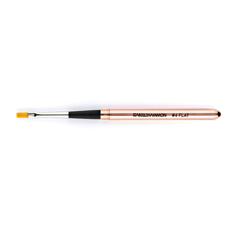 Metal Handle Flat Gel Application Brush