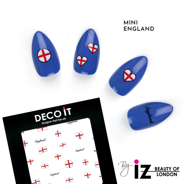 MINI England Flag Nail Decals