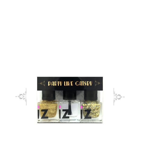 Party Like Gatsby Gift Set: Gold Edition