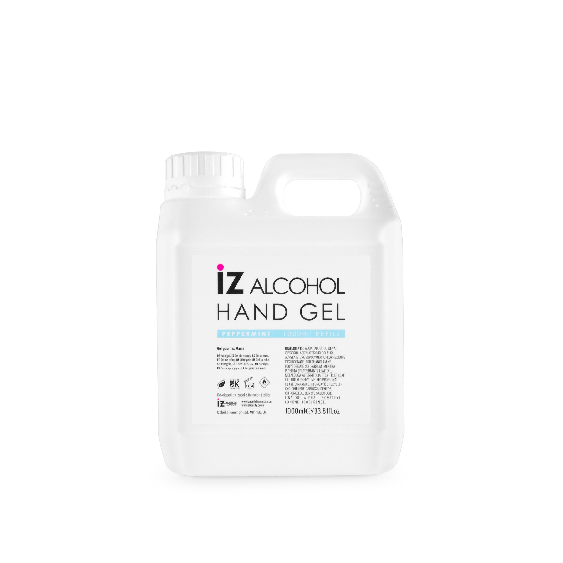 Peppermint Hand Gel | Refill