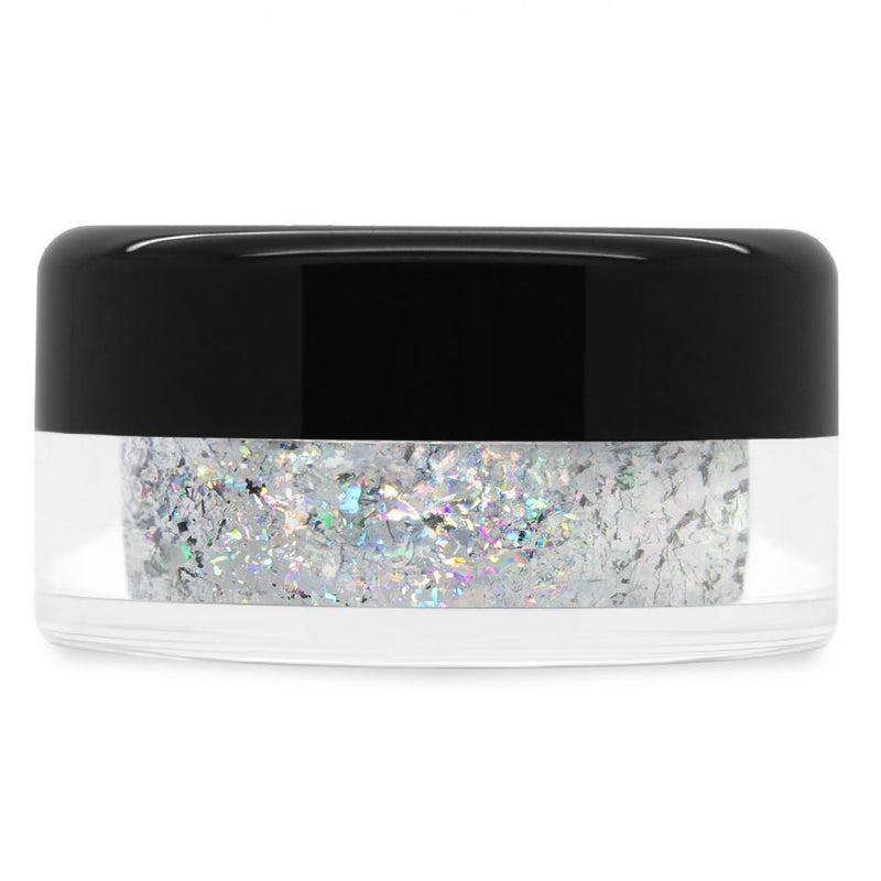 Silver Holographic Chrome Flakes