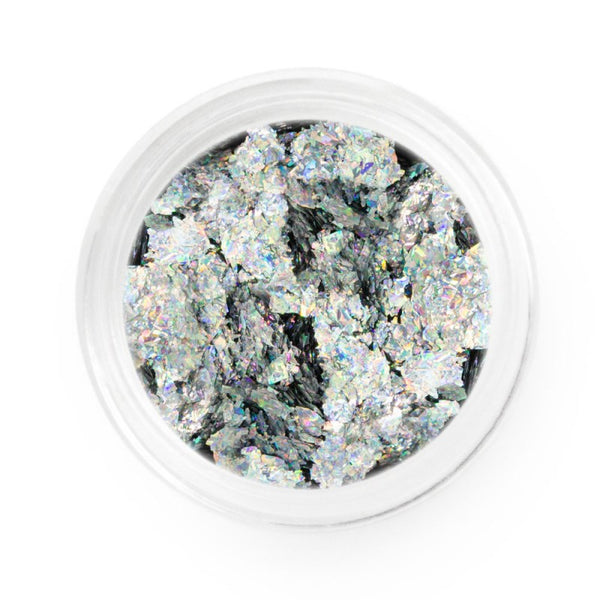 Silver Holographic Chrome Flakes