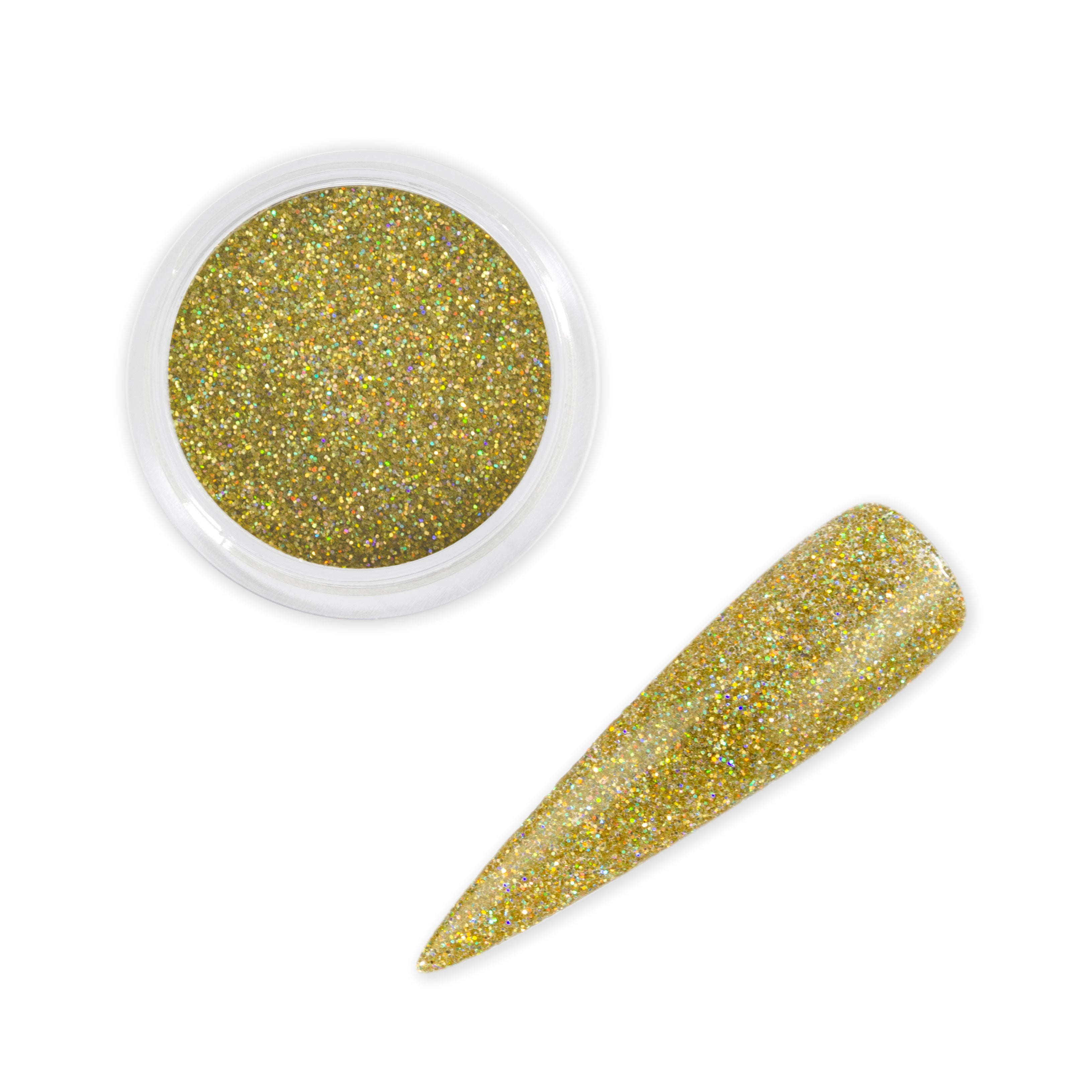 Gold Nail Art Glitter