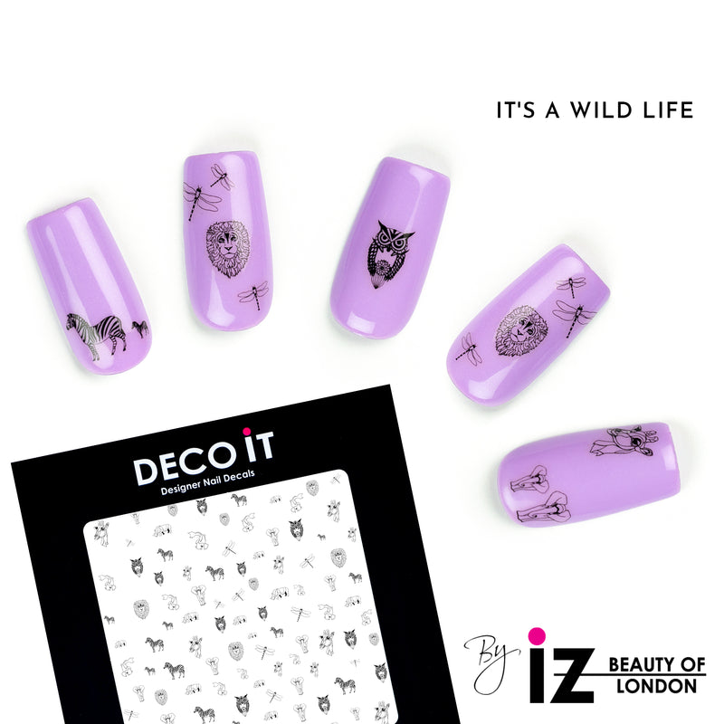 It's A Wild Life Nail Decals