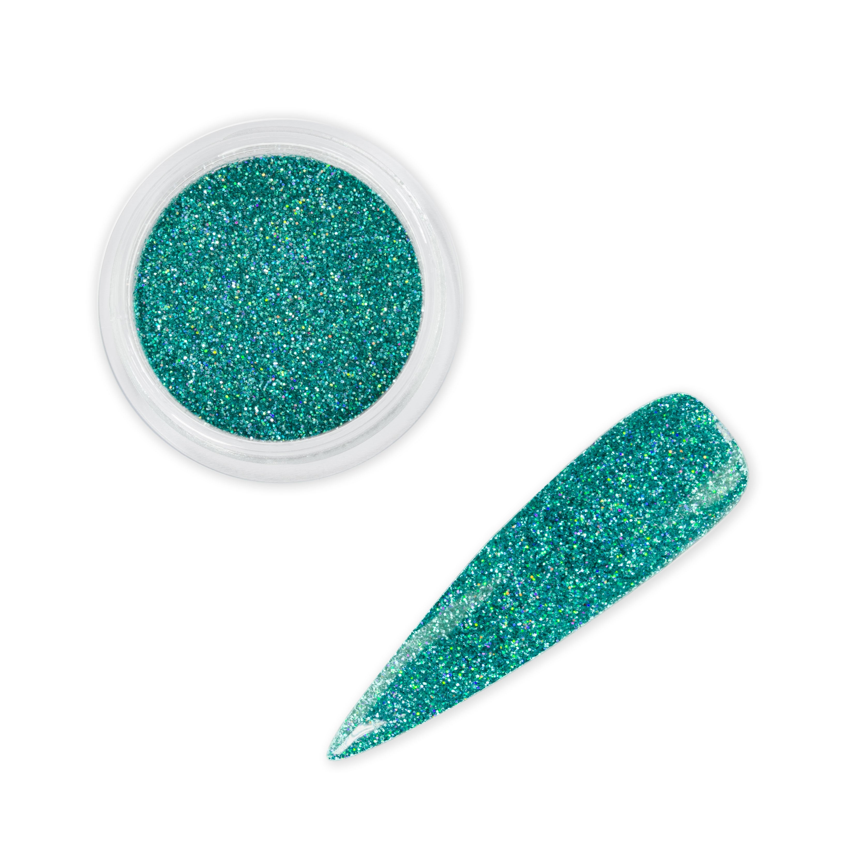 Jungle Green Nail Art Glitter
