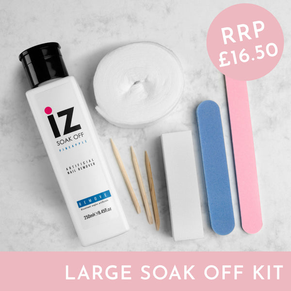 Large Gel Soak Off Kit for Use At Home