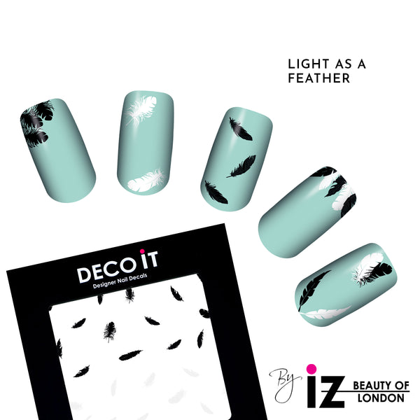 MINI Light As A Feather Nails Decals