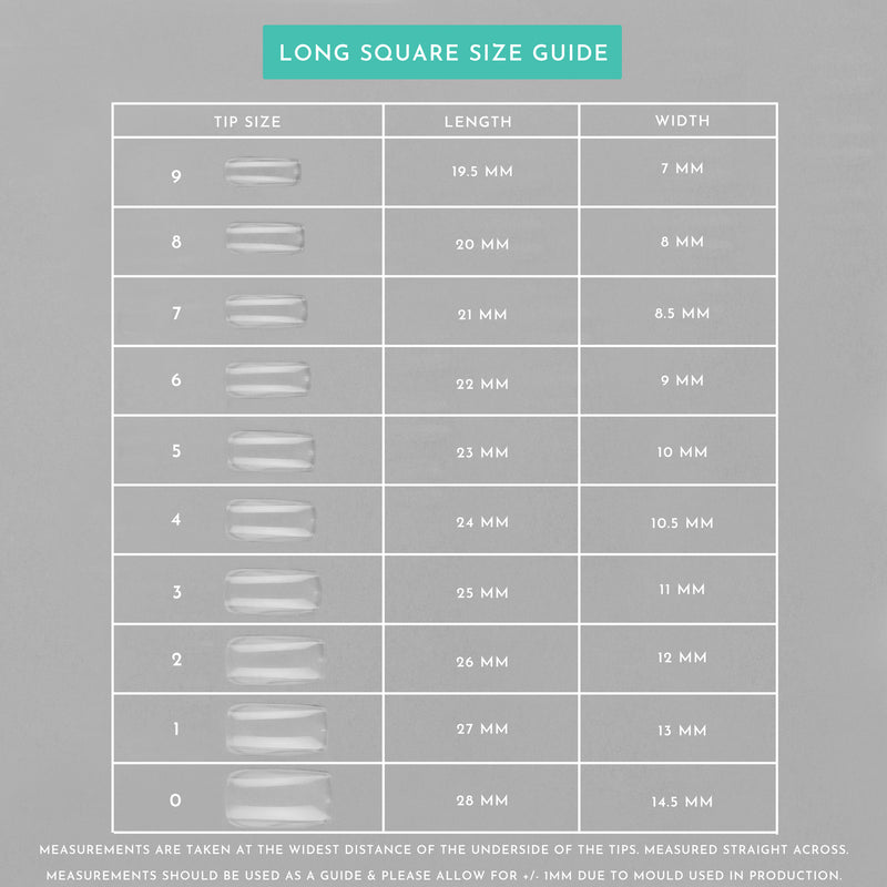Clear Square | Refill Tips