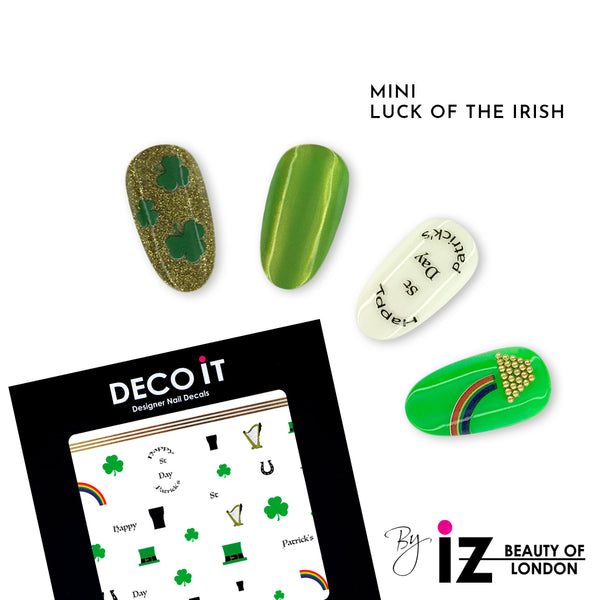 MINI Luck Of The Irish Nail Decals