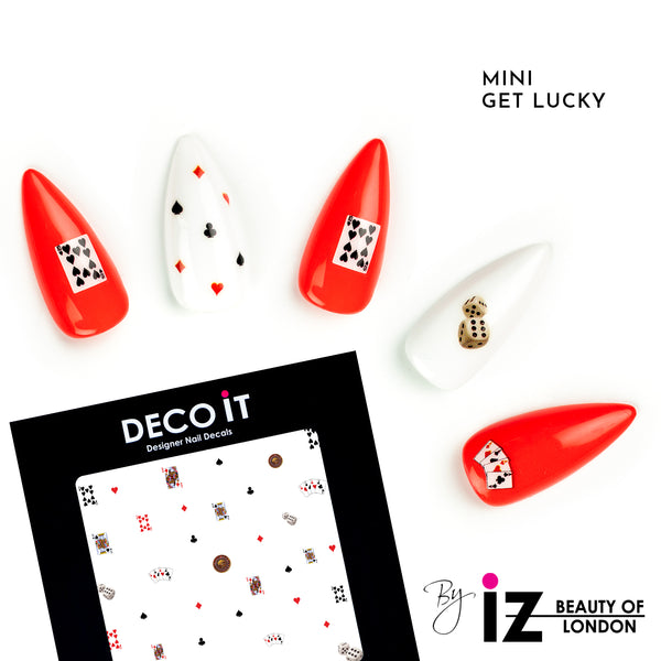 MINI Get Lucky Nail Decals
