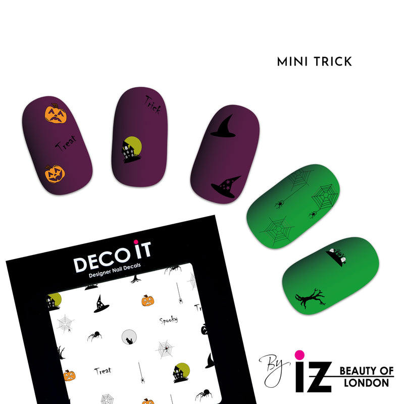 MINI Halloween Trick Nail Decals