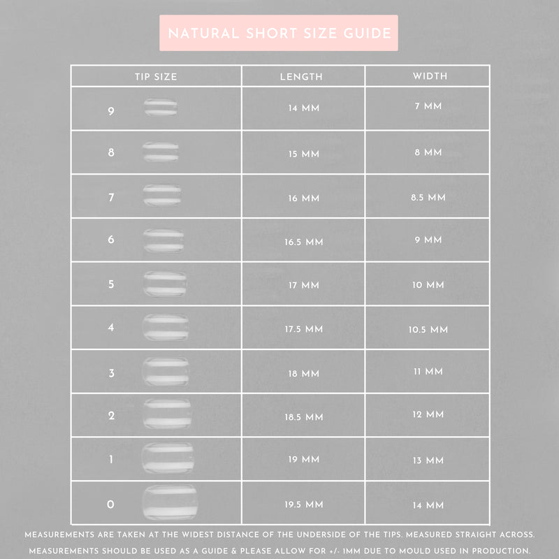 Natural Short | Refill Tips