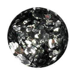 Platinum Hexagon Biodegradable Glitter