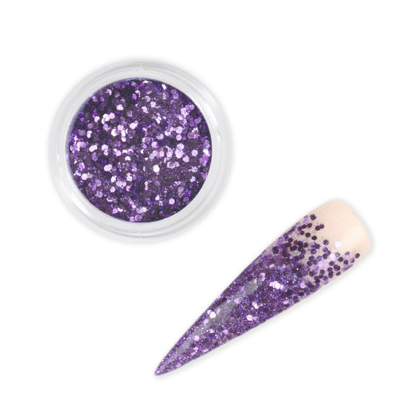 Purple Rain Nail Art Glitter