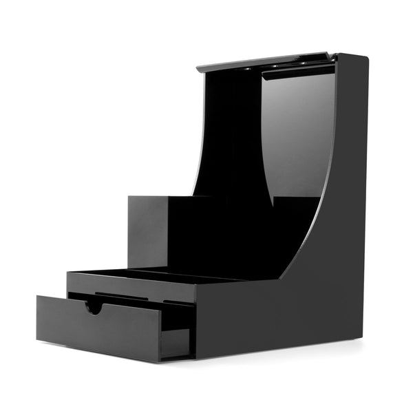 Black Branded Desk Tidy