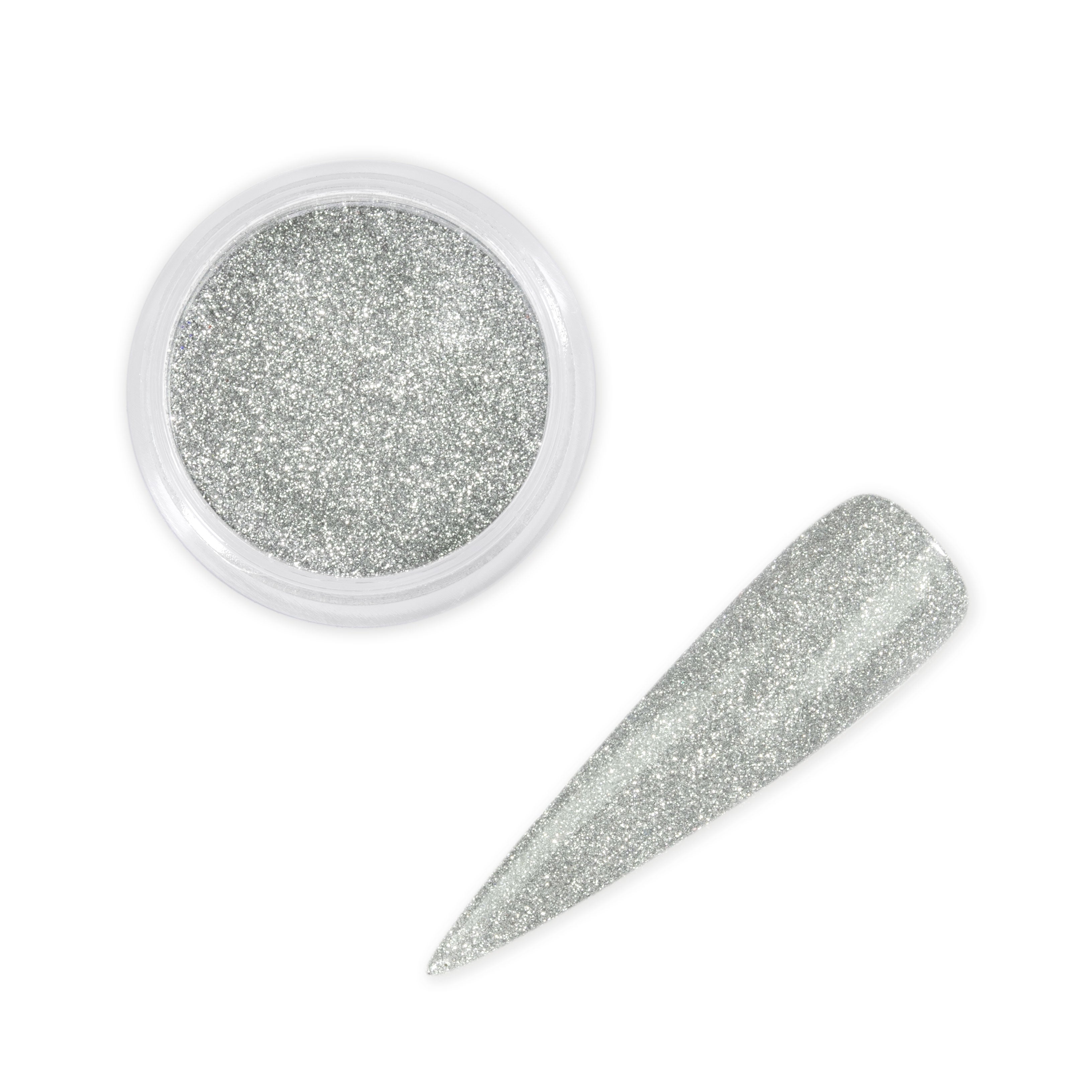 Silver Nail Art Glitter