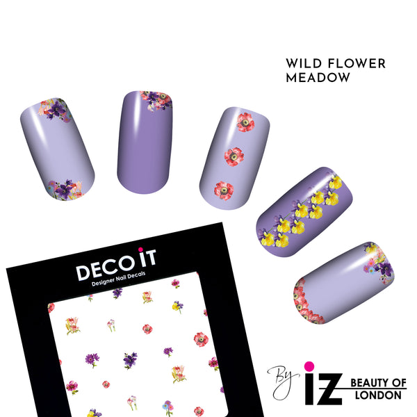 MINI Wildflower Meadow Nail Decals